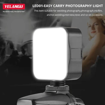 Portabil 49 Video cu LED-uri de Lumină Aparat Foto Studio Vlog Iluminat Flash de Lumină Studio Foto Accesorii Comune pentru Camera