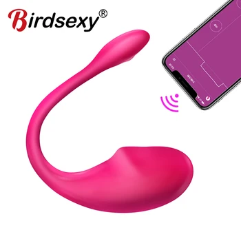 Portabil App Control De La Distanță Inteligent Vagin Vibrator Mingea Jucărie Sexuală Pentru Femei G-Spot Clitoridian Dolp Vibrații Masaj Cuplu Flirt