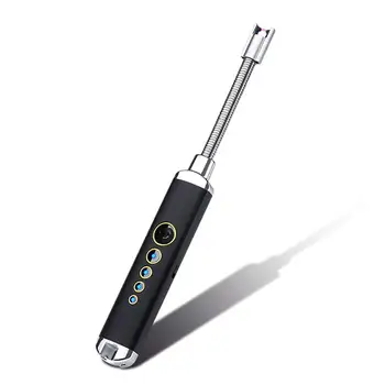 Portabil Aprindere Noua Incarcare USB Arc Aprinzător Electric Brichetă Reîncărcabilă Gât Flexibil Lumânare Bricheta