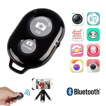 Portabil Bluetooth 4.0 Control de la Distanță Buton Wireless Selfie Camera de expunere pentru iOS Android Stick de Selfie Camera Stick de Declansare