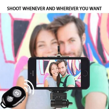 Portabil Bluetooth 4.0 Control de la Distanță Buton Wireless Selfie Camera de expunere pentru iOS Android Stick de Selfie Camera Stick de Declansare