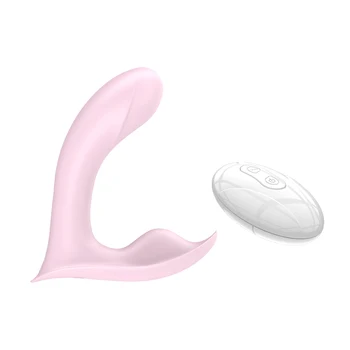 Portabil Fluture Dildo Vibrator Adult Jucarii Sexuale pentru Femei punctul G, Clitorisul Stimulator fără Fir Control de la Distanță Chilotei Vibratoare