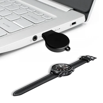 Portabil Magnetic Wireless Charger pentru Samsung-Galaxy Watch Active 2 40mm 44mm ceasul inteligent accesoriu pentru Ceas Inteligent Gear S2 S3