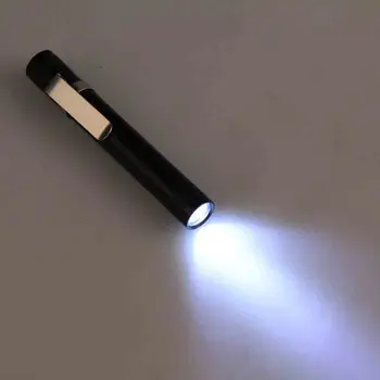 Portabil Mini Lanterne din Aluminiu Corp din aliaj Formă de Stilou LED 3W Lampa Lanterna Lanterna de Buzunar Lumina rezistent la apa Lanterna pentru camping