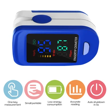 Portabil Mini Rata de Inima Pulsoximetru SPO2, PR Puls Test de Sănătate Oximetru Saturația de Oxigen din Sânge OLED Display Digital Oximetru