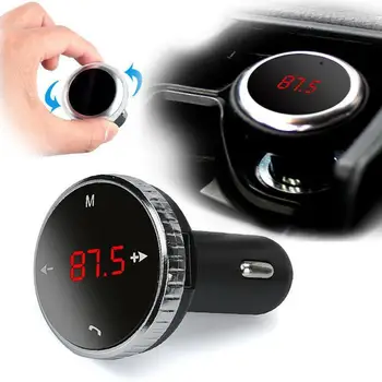 Portabil Modulator Car Kit MP3 Player SD w/de la Distanță fără Fir Bluetooth LCD Transmițător FM Mașină Nouă-styling Cu Microfon