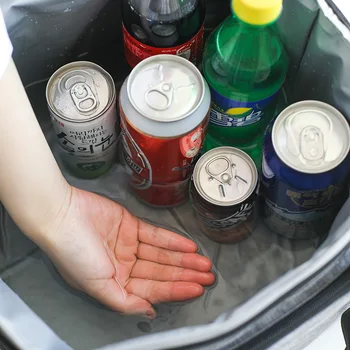 Portabil Termică Cooler Bag Pentru Picnic Alimente Și Băuturi Bea Proaspăt Păstrarea Organizator Izolate Masa De Prânz Caseta Cu Fermoar Tote Accesoriile Caz