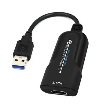Portabil USB 3.0 HDMI Joc Card de Captura Video 1080P Streaming Adaptor Pentru PS4 Joc De pe Youtube Emisiunile Live Video de Înregistrare