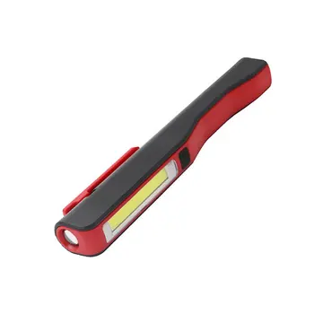 Portabil USB Reîncărcabilă COB Lumina de Lucru cu Magnet Pen Lucru cu LED-uri Lanterna de Reparare de Urgență Lanterna Lampă de Lucru