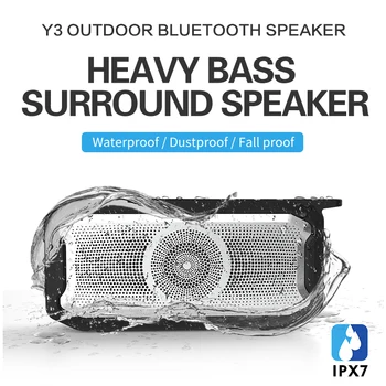 Portabil Wireless Sound Bar rezistent la apa IPX7 Difuzor Bluetooth Soundbar cu Subwoofer Boxe pentru Calculator Xiao mi Telefonul