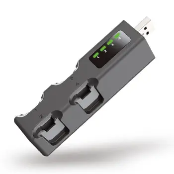 Portabile, Hub USB Încărcător Wireless Patru Stație de Încărcare pentru NS Comutator JoyCon 11UB