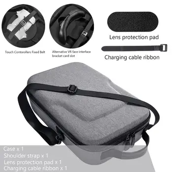 Portable Hard EVA Călătorie Sac de Depozitare Pentru Oculus Quest 2 Cască VR, geanta de transport Cutie Pentru Oculus Quest 1/2 VR Accesorii