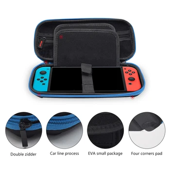 Portable Hard Shell Caz pentru Nintendo Comutator Consolă de jocuri Caz EVA care Transportă Sac de Depozitare pentru Nintendo Comutator NS Accesorii