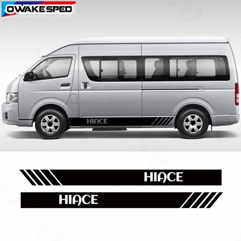 Portiera Laterală Fusta Decalcomanii Pentru Toyota Hiace Autobuz Sport Dungi Autocolant Auto Accesorii De Corp