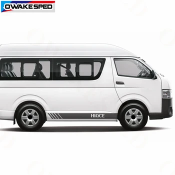 Portiera Laterală Fusta Decalcomanii Pentru Toyota Hiace Autobuz Sport Dungi Autocolant Auto Accesorii De Corp