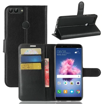 Portofel Cazul în care Telefonul pentru Huawei P inteligente FIG LA1 FIG-LX1 FIG-LX2 FIG-LX3 nova lite 2 FIG-L21 Flip din Piele Acoperi Caz Etui Fundas>