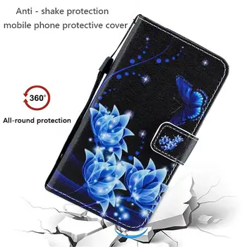 Portofel din Piele PU Caz Flip Cover Telefon Caz de Protecție Pentru Xiaomi 9 9SE 8 8SE 8Lite 6X Redmi 6 6A 6Pro 7 Redmi MERGE S2 Nota 7