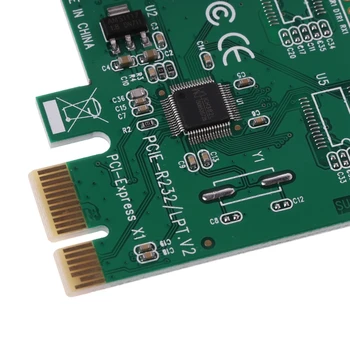 Portul paralel DB25 25Pin LPT Imprimanta la PCI-E Express Card Convertor Adaptor 1 buc