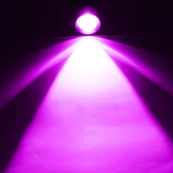 Portátil cu zoom led uv lanterna 395nm roxo ultra violeta luz uv blacklight tocha lâmpada aa/14500 bateria