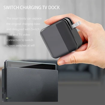 Potrivit pentru Nintendo Switch HDMI TV de Bază Plug 2IN1 Suport TV de Conversie + Host de Încărcare-Plug SUA