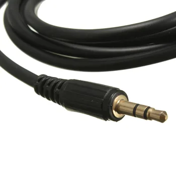 Practice Audio AUX Cablu Adaptor 3.55 mm ABS Muzică Interfață AUX Cablu Adaptor Universal Masculin AUX Cablu Adaptor pentru Audi, VW