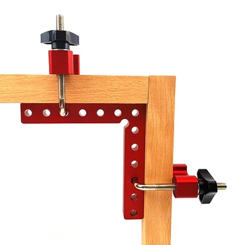 Prelucrarea lemnului reglabil unghi drept clemă instrument de Aluminiu Unghi Drept Cleme G Clemă în Formă de L Auxiliar de Prindere Instrumente de Tamplarie