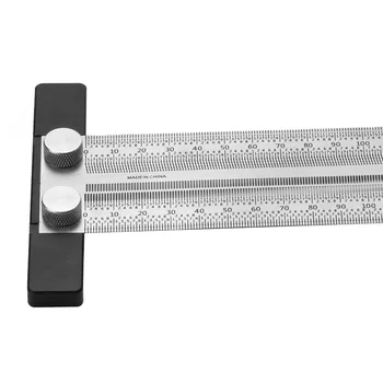 Prelucrarea lemnului Scrib Marcajul Linie cu Ecartament de Tip T Conducător Pătrat Mitra de 90 de Grade Indicator de Măsurare de Măsurare Tâmplar Instrumente DIY