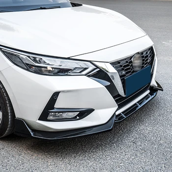 Prelungire Bara Fata Spoiler Protector Placa De Buze Body Kit Splitter Carbon Suprafata Benzi Decorative Lopata Pentru Sentra Nissan Sylphy 2020