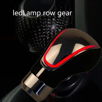 PRET REDUS de styling Auto noi atingeți activare senzor de masina butonului manetei schimbătorului de viteze gear capul atinge iluminarea podium cap