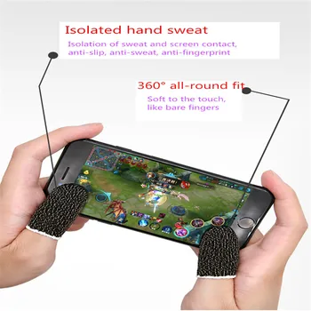 Preveni parte sudoare Deget mănuși pentru iphone xiao mi huwwei samsung Galaxy jocuri pentru telefoane mobile touch ipad telefon Inteligent mouse-ul durabil