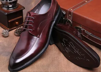Primăvara Mens De Moda Pantofi Oxfords 2018 Blând Birou De Afaceri Rochie Pantofi Toamna Italian De Pantofi De Piele Pentru Om Hombers