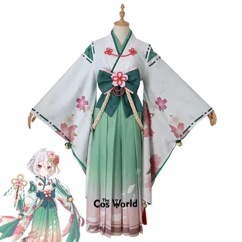 Printesa Conecta! Re:Se Arunca Cu Capul Natsume Kokoro Anul Nou Kimono Yukata Costum Rochie Jocuri Anime Costume Cosplay