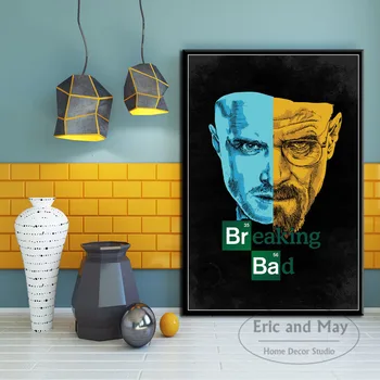 Printuri Breaking Bad TV Clasic Seria de Spectacole de Arta Noua Panza Pictura in Ulei pe Perete Imagini Living Decor Acasă