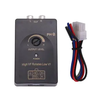 Profesionale 0.2 -2V Car Audio RCA Difuzor Mare la mic Nivel Însumarea Linie de Ieșire a Convertorului & Cablaj Adaptor CSV