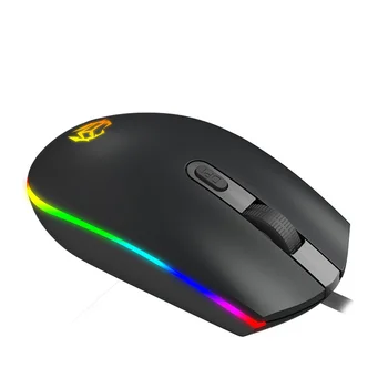Profesionale USB Mouse cu Fir 1600DPI 4 Butoane Optic Gaming Joc Mouse-ul Soareci Luminoasă cu LED-uri Mouse-ul pentru Laptop PC Jocuri pe Calculator