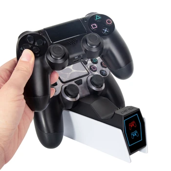 PS4 Controler Încărcător Indicator LED de Încărcare Stație de Andocare pentru PS4 Slim/Pro