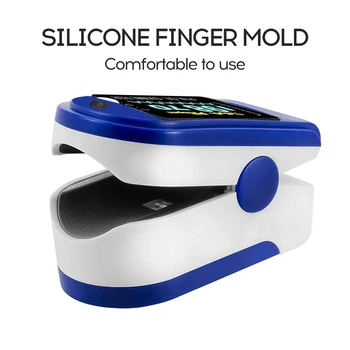 Pulsoximetru de deget Monitor Portabil cu Degetul Clip SPO2 Pulsului Inimii Inima Rata de Saturație a Monitoriza Acasă Degetului Pulsoximetru
