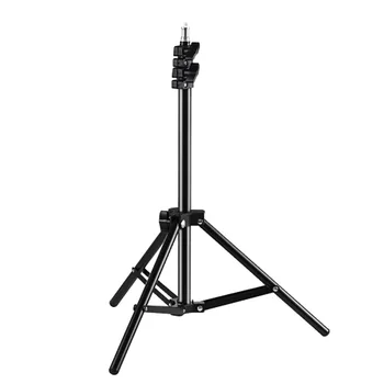 PULUZ Portabil reglabil 1.1 m Înălțime Trepied Mount Titularului pentru Studio Foto Video Flash Umbrele de Iluminat Reflector