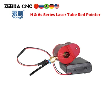 Punct roșu Roșu Indicator de Co2 Tub cu Laser Pointer Rosu DC5V PSU Integrat Yongli H Ca Serie Tub cu Laser Cap Pointer Rosu