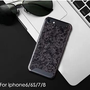 Pur fibra de carbon greu ultra-subțire telefon mobil caz de moda pentru Iphone 7 8 plus X S R, MAX afaceri capacul telefonului