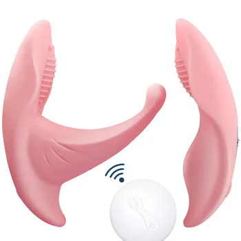 Purta Penis artificial Vibratoare jucarii Sexuale pentru Femei pentru Orgasm Masturbator punctul G și Clitorisul Stimula Control de la Distanță Chilotei Vibratoare Adult Jucarii Sexuale