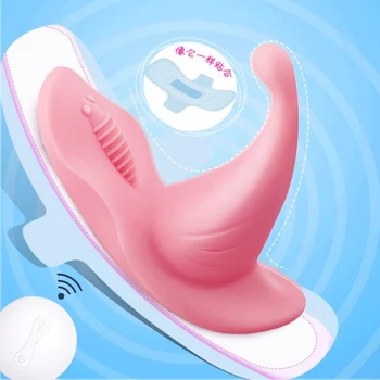 Purta Penis artificial Vibratoare jucarii Sexuale pentru Femei pentru Orgasm Masturbator punctul G și Clitorisul Stimula Control de la Distanță Chilotei Vibratoare Adult Jucarii Sexuale