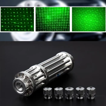 Puternic Green Laser Pointer de Vânătoare Ultra Lunga Distanta cu Laser 532nm Lazer Vedere Lanterna Arde Meci Trabucuri Lumânare