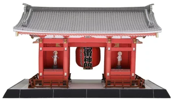 Puzzle 3D hârtie model de clădire lume jucărie mare arhitectura Japonia Kaminarimon principal Thunder Poarta Budist Templul Sensoji