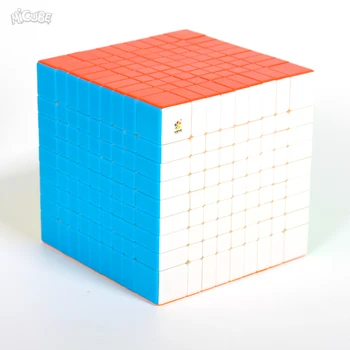 Puzzle Cub 9x9 Yuxin Pic de Viteză Magic Cube 9x9x9 Stickerless Neo Cubo Magico 9*9*9 Educație Băiat Jucării Pentru Adulți