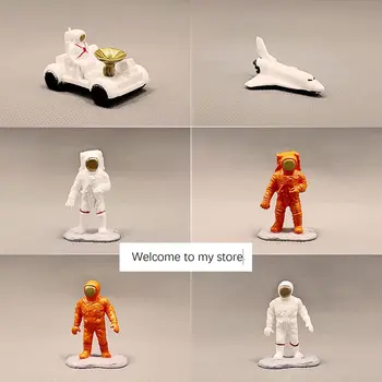 Pvc figura model de jucărie astronaut set