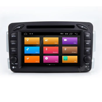 PX5 2DIN Android 10 dvd Auto multimedia player radio Pentru Mercedes Benz W209 W203 W168 ML W163 W463 Viano W639, Vito Navigare GPS