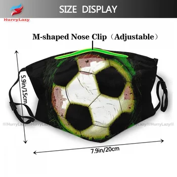 Pânză De Fotbal Fantezie De Gura Masca De Fata Protector Rapid De Transport Maritim Adult Masca Faciala Cu Filtre