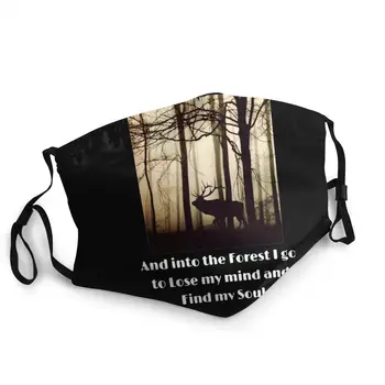 Pădure Suflet Non-Unică Folosință Gura Masca Natura Camping Anti Praf Masca De Protectie Respiratorie Mufla