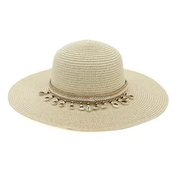 Pălării de soare pentru femei de vară de primăvară plajă pălărie de paie mare refuz cu curea de lanțul casual soare în aer liber protecție de călătorie petrecere pe plaja hat pentru femei